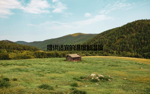 提供适宜的温度和湿度