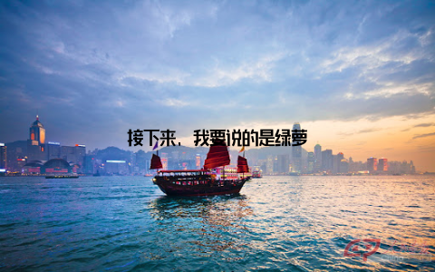 接下来, 我要说的是绿萝